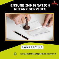 Ensure Immigration Notary Services