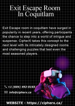 Exit Escape Room In Coquitlam