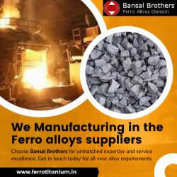 High-Quality Ferro Alloys Suppliers | Reliable Alloy Solutions