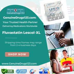 Fluvastatin (Lescol-XL) for Sale Online – GenuineDrugs123
