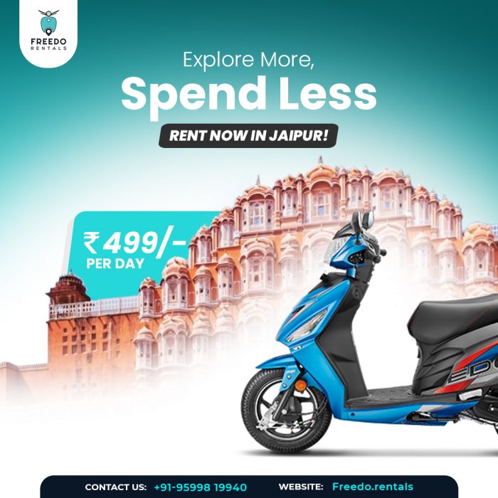 Rent Scooty in Jaipur