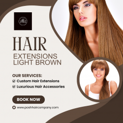 Light Brown Hair Extensions for Effortless Charm