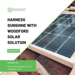 Harness Sunshine with Woodford Solar Solution