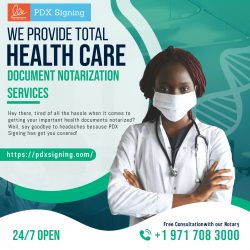 Hassle-Free Health Document Notarization Services