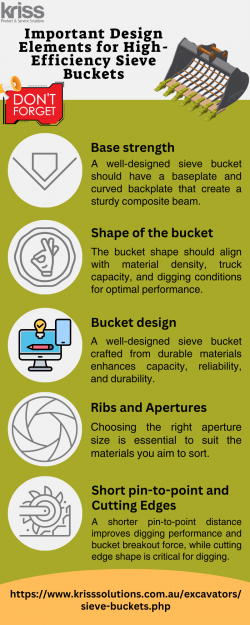 Important Design Elements for High-Efficiency Sieve Buckets
