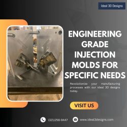 Ideal 3D Designs: Tailored Engineering-Grade Injection Molds