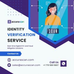Accura Scan’s innovative Identifcation Verification Service