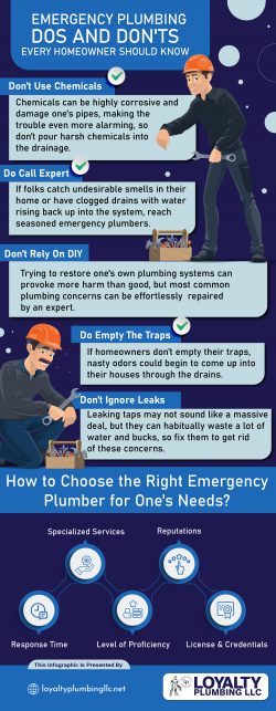 Do and Don’ts of Emergency Plumbing