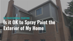Is it OK to Spray Paint the Exterior of My Home?