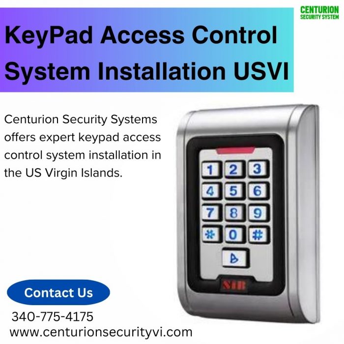 KeyPad Access Control System Installation USVI