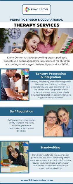 Pediatric Speech & Occupational Therapy Services by The Kioko Center