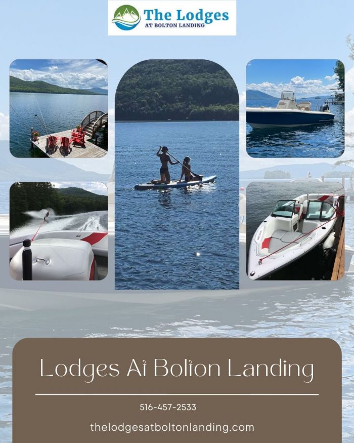 Lake George Pontoon Adventure: Rent with The Lodges At Bolton Landing