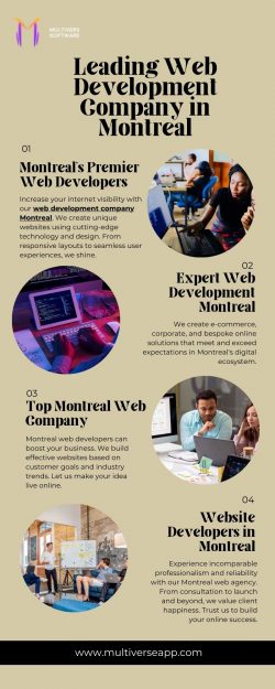 The Most Reputable Web Development Professionals in Montreal