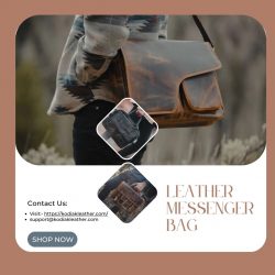 Kodiak Leather: Unrivaled Elegance in Leather Messenger Bags Online
