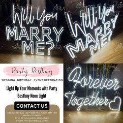 Light Up Your Moments with Party Bestbuy Neon Light