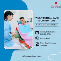 Mahimaa dental care: best dental clinic in Coimbatore
