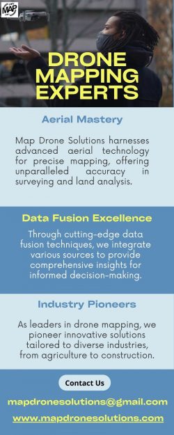 Map Drone Solutions: Your Premier Drone Mapping Experts