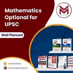 Mastering Mathematics Optional for UPSC with Mindset Makers