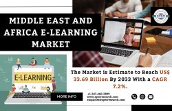 Middle East and Africa E-Learning Market Trends 2024- Industry Share, Revenue, Growth Drivers, B ...