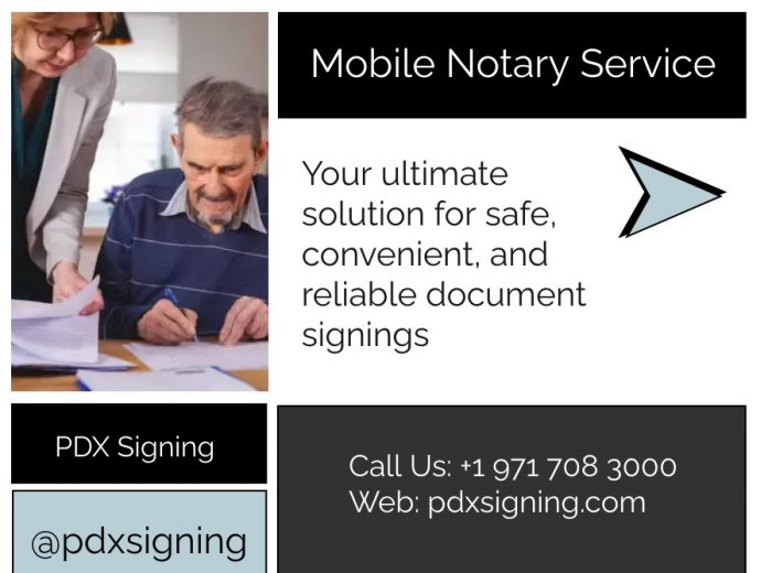 Mobile Notary service your ultimate solution