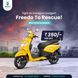 Rent Scooty In Noida