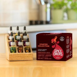 Spice Drops: Natural Extracts for Baking, Food & Drink
