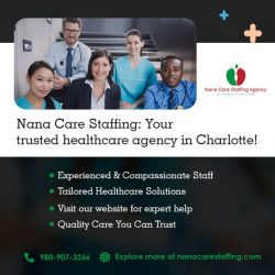 Nana Care Staffing: Your trusted healthcare agency in Charlotte