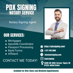Notary Signing Agent in Tigard