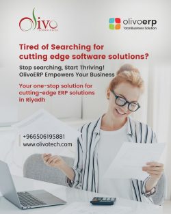 Streamlining Business Operations: OlivoERP – Your Go-To ERP System in Riyadh, Saudi Arabia