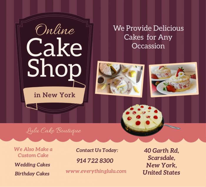 Online Cake Shop in New York