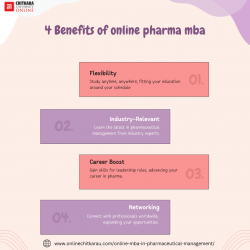 Study the Pharma MBA at ChitkaraU Online Networking, Relevance, Flexibility, and Career Growth.
