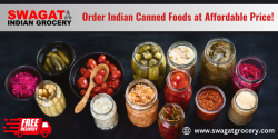 Order Indian Canned Foods at Affordable Prices!