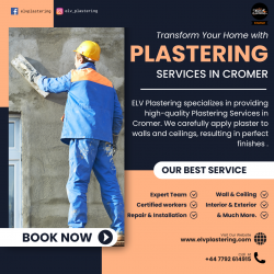 Plastering Services in Cromer for Residential & Commercial