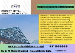 Prefabricated Site Office Manufacturers