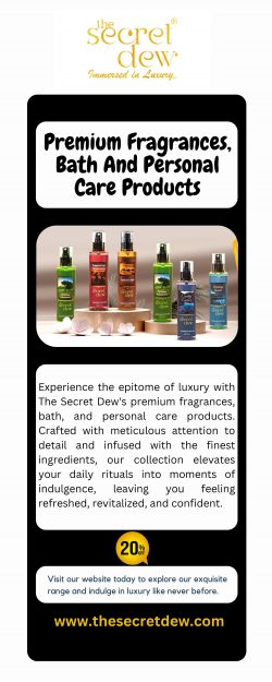 Elevate Your Senses: Luxurious Fragrances and Bath Essentials Await!