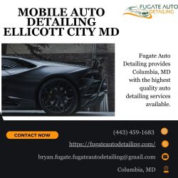 Premium Mobile Auto Detailing Services in Ellicott City, MD
