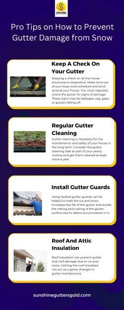 Pro Tips on How to Prevent Gutter Damage from Snow
