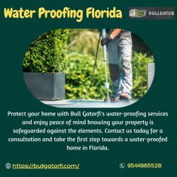 Protect Your Home With Water-Proofing Services In Florida