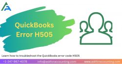 Troubleshoot QuickBooks Error Code H505