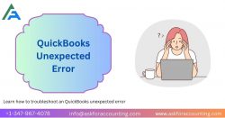 QuickBooks Desktop Unexpected Error