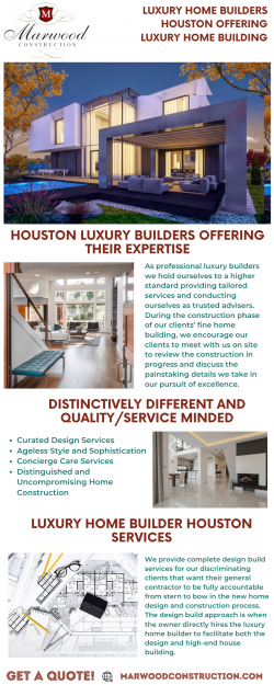 Top-Tier Luxury Home Builders in Houston, TX – Marwood Construction