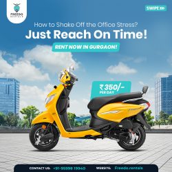 Rent Scooty In Gurgaon