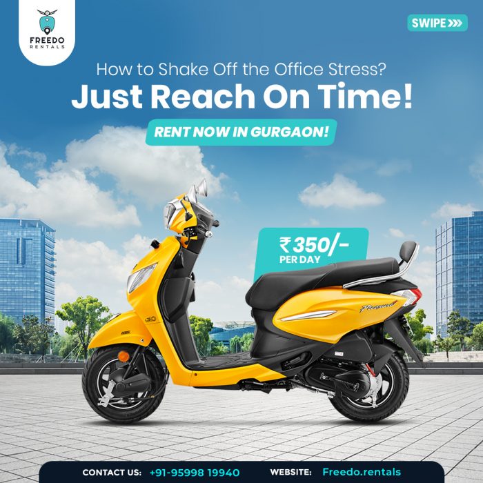 Rent Scooty In Gurgaon