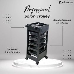 From Storage to Style: Transform Your Workspace with A Salon Trolley