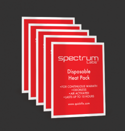 5 Pack of Spectrum Labs Hand Warmers – Quick Fix