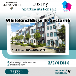 Experience Urban Living at its Best with Whiteland Blissville in Sector 76 Gurgaon