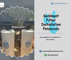 Expert Sediment Filter Installation in Pensacola – Enhance Water Quality Today