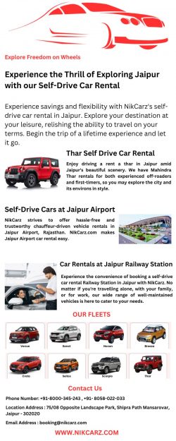 Self-Drive Car from Jaipur Airport | Nik Carz