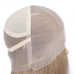 french lace and stretch lace with silk on top wig