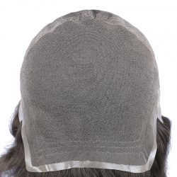 sft-2061 full french lace full cap size best remy human hair men hair replacement